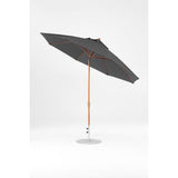 11 Ft Octagonal Frankford Patio Umbrella- Crank Auto-Tilt- Wood Grain Frame