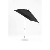 7.5 Ft Frankford Square Patio Umbrella- Crank Auto-Tilt- Matte Black Frame