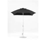 7.5 Ft Square Frankford Patio Umbrella- Crank Lift- Matte Silver Frame
