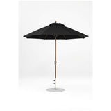 9 Ft Octagonal Frankford Patio Umbrella- Crank Lift- Matte Bronze Frame