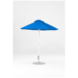 7.5 Ft Octagonal Frankford Patio Umbrella- Crank Lift- Matte White Frame