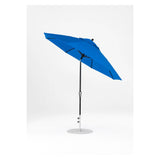 9 Ft Octagonal Frankford Patio Umbrella- Crank Auto-Tilt- Matte Black Frame