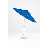 9 Ft Octagonal Frankford Patio Umbrella- Crank Auto-Tilt- Matte Bronze Frame