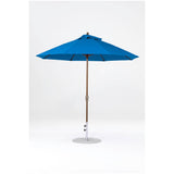 9 Ft Octagonal Frankford Patio Umbrella- Crank Lift- Matte Bronze Frame