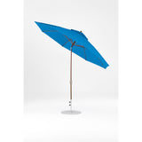 11 Ft Octagonal Frankford Patio Umbrella- Crank Auto-Tilt- Matte Bronze Frame
