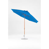 11 Ft Octagonal Frankford Patio Umbrella- Crank Auto-Tilt- Wood Grain Frame
