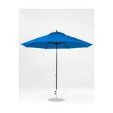 11 Ft Octagonal Frankford Patio Umbrella- Crank Lift- Matte Black Frame