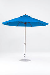 11 Ft Octagonal Frankford Patio Umbrella- Crank Lift- Matte Bronze Frame