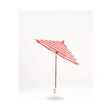 7.5 Ft Octagonal Frankford Patio Umbrella- Crank Auto-Tilt- Matte Bronze Frame