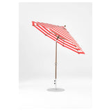9 Ft Octagonal Frankford Patio Umbrella- Crank Auto-Tilt- Matte Bronze Frame