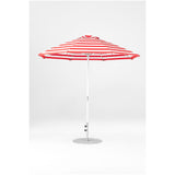 9 Ft Octagonal Frankford Patio Umbrella- Crank Lift- Matte White Frame
