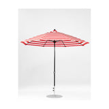 11 Ft Octagonal Frankford Patio Umbrella- Crank Lift- Matte Black Frame