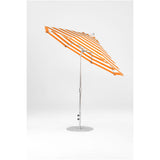 9 Ft Octagonal Frankford Patio Umbrella- Crank Auto-Tilt- Matte Silver Frame