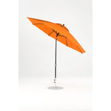 11 Ft Octagonal Frankford Patio Umbrella- Crank Auto-Tilt- Matte Black Frame