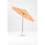11 Ft Octagonal Frankford Patio Umbrella- Crank Auto-Tilt- Matte Bronze Frame