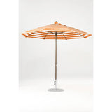 11 Ft Octagonal Frankford Patio Umbrella- Crank Lift- Matte Bronze Frame