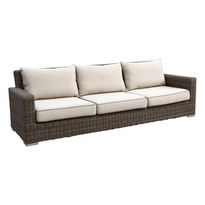 Sunset West Coronado Wicker Large Sofa 210123 Sunniland Patio