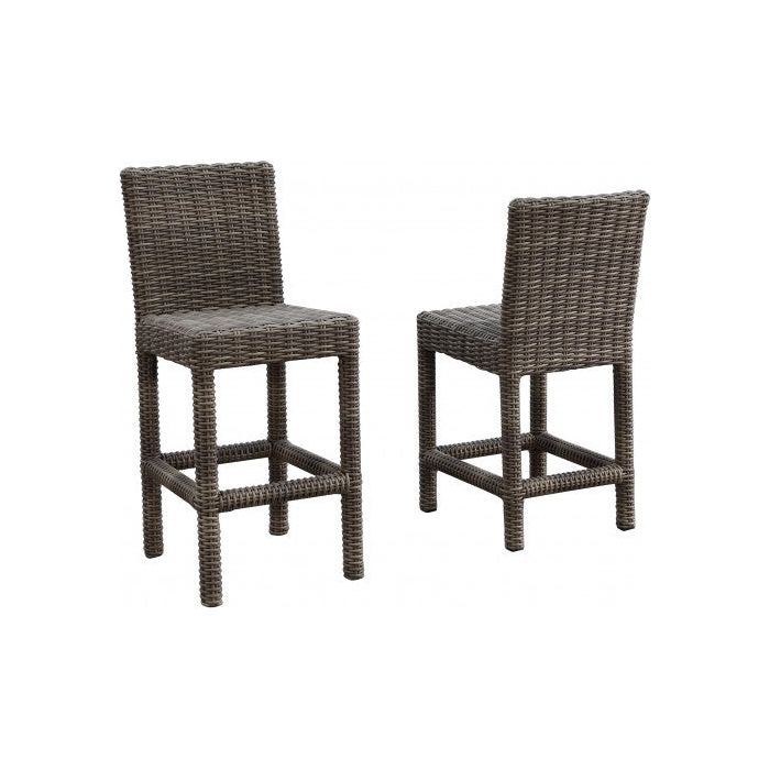 Sunset West Coronado Wicker Counter Stool 21017C Sunniland Patio