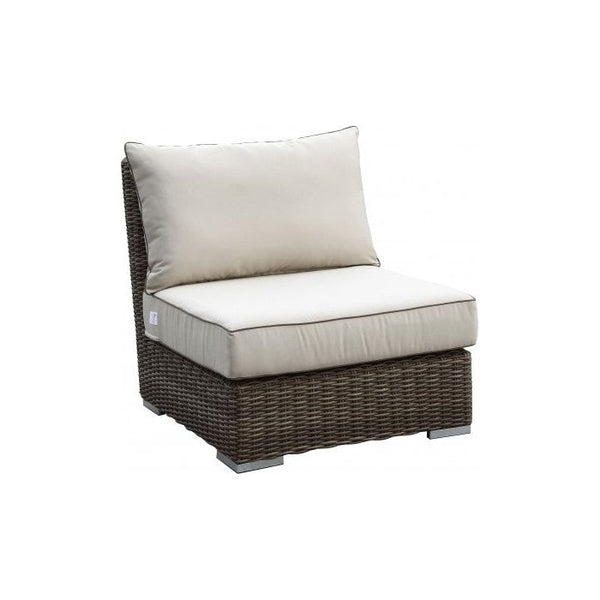 Sunset West Coronado Wicker Armless Club Chair |  2101-AC coronado-wicker-armless-club-chair-item-2101-ac Armless Club Chair Sunset West 2101-ac_w_cushion.jpg