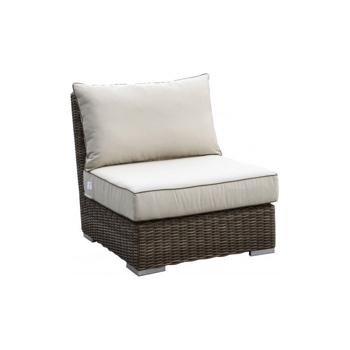 Sunset West Coronado Wicker Armless Club Chair |  2101-AC