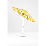 11 Ft Octagonal Frankford Patio Umbrella- Crank Auto-Tilt- Matte Black Frame