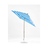 7.5 Ft Frankford Square Patio Umbrella- Crank Auto-Tilt- Matte Bronze Frame