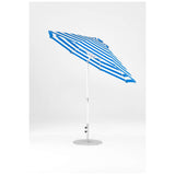 9 Ft Octagonal Frankford Patio Umbrella- Crank Auto-Tilt- Matte White Frame