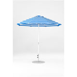 9 Ft Octagonal Frankford Patio Umbrella- Crank Lift- Matte White Frame
