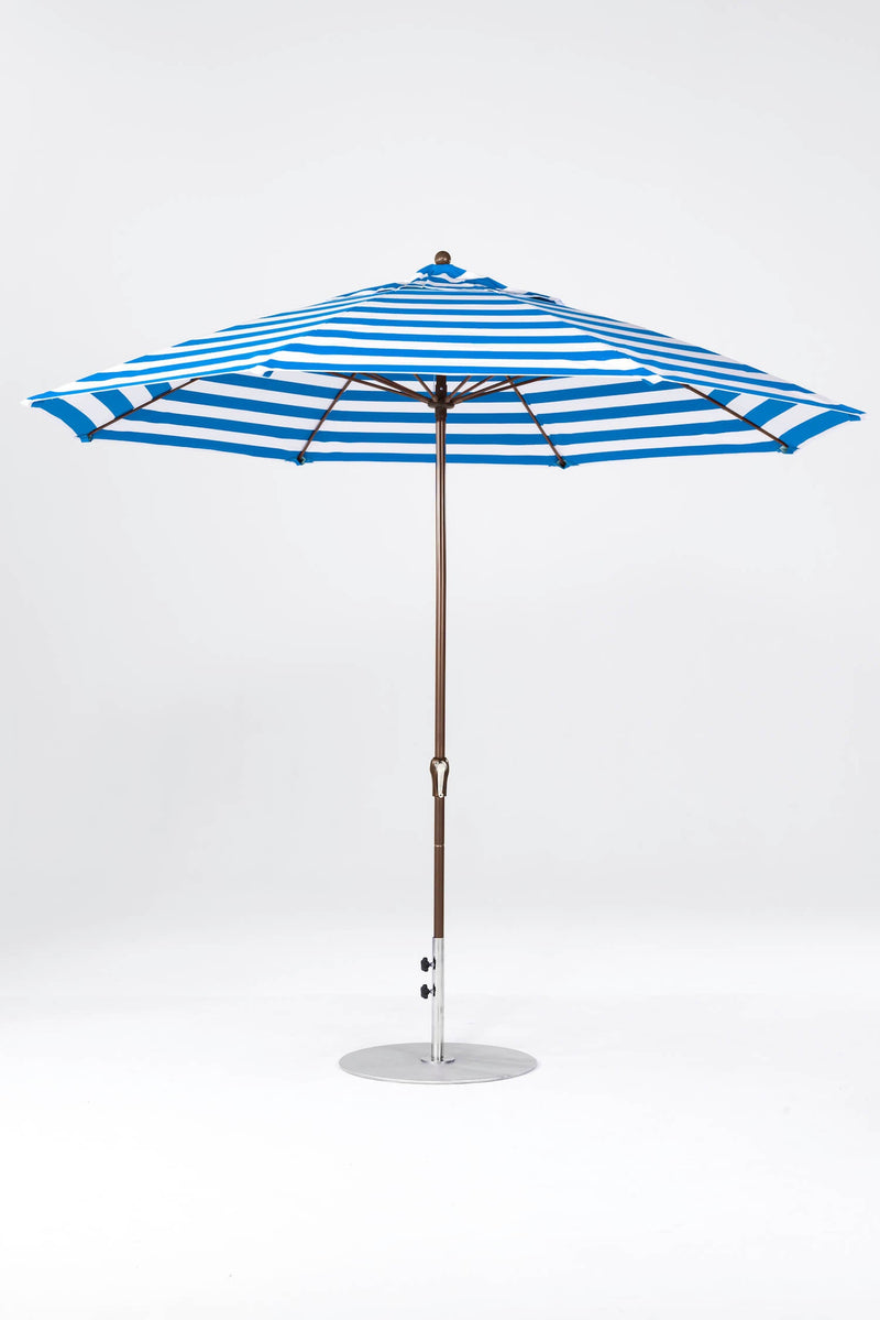 11 Ft Octagonal Frankford Patio Umbrella- Crank Lift- Matte Bronze Frame