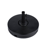 Resin Coated Concrete Umbrella Base- FLAT frankford-resin-coated-concrete-umbrella-base-flat Frankford Bases Sunniland Patio - Patio Furniture in Boca Raton 23-BK.jpeg