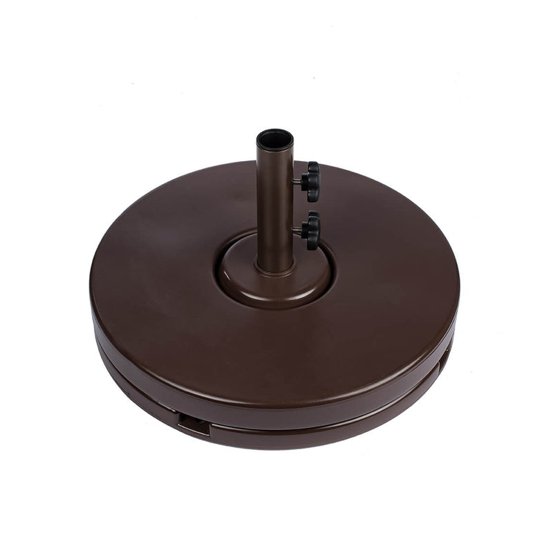 Resin Coated Concrete Umbrella Base- FLAT frankford-resin-coated-concrete-umbrella-base-flat Frankford Bases Sunniland Patio - Patio Furniture in Boca Raton 23-BZ.jpeg