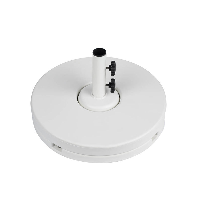 Resin Coated Concrete Umbrella Base- FLAT frankford-resin-coated-concrete-umbrella-base-flat Frankford Bases Sunniland Patio - Patio Furniture in Boca Raton 23-WH.jpeg
