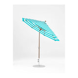 9 Ft Octagonal Frankford Patio Umbrella- Crank Auto-Tilt- Matte Bronze Frame