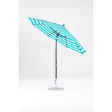 11 Ft Octagonal Frankford Patio Umbrella- Crank Auto-Tilt- Matte Black Frame