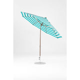 11 Ft Octagonal Frankford Patio Umbrella- Crank Auto-Tilt- Matte Bronze Frame