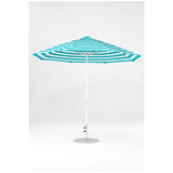 11 Ft Octagonal Frankford Patio Umbrella- Crank Lift- Matte White Frame