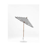 7.5 Ft Octagonal Frankford Patio Umbrella- Crank Auto-Tilt- Matte Bronze Frame
