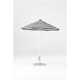 7.5 Ft Octagonal Frankford Patio Umbrella- Crank Lift- Matte White Frame