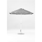 9 Ft Octagonal Frankford Patio Umbrella- Crank Lift- Matte White Frame