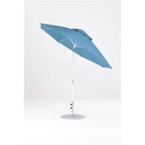 9 Ft Octagonal Frankford Patio Umbrella- Crank Auto-Tilt- Matte White Frame