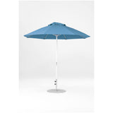 9 Ft Octagonal Frankford Patio Umbrella- Crank Lift- Matte White Frame