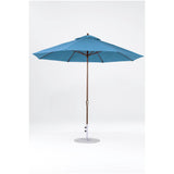 11 Ft Octagonal Frankford Patio Umbrella- Crank Lift- Matte Bronze Frame
