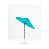7.5 Ft Octagonal Frankford Patio Umbrella- Crank Auto-Tilt- Matte Bronze Frame
