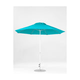 11 Ft Octagonal Frankford Patio Umbrella- Crank Lift- Matte White Frame
