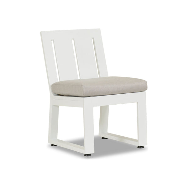 Sunset West Newport Armless Dining Chair | 4801-1A newport-armless-dining-chair-with-cushion-in-cast-silver Dining Chairs Sunset West 4801-1AS.jpg