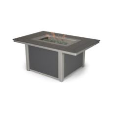 Telescope Casual Telescope Casual 36" by 54" Rectangular MGP Top Fire Table | 2F10 Fire Pit Tables Table without Accessory,Table with Accessory telescope-casual-36-by-54-rectangular-mgp-top-fire-table-2f10 Dim Gray 4F10_FLAME.jpg