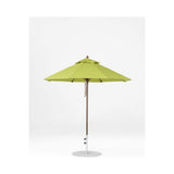 7.5 Ft Octagonal Frankford Patio Umbrella- Pulley Lift- Matte Bronze Frame