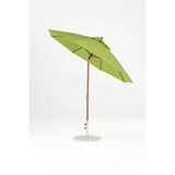 9 Ft Octagonal Frankford Patio Umbrella- Crank Auto-Tilt- Matte Bronze Frame
