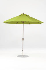 9 Ft Octagonal Frankford Patio Umbrella- Crank Lift- Matte Bronze Frame
