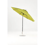 11 Ft Octagonal Frankford Patio Umbrella- Crank Auto-Tilt- Matte Black Frame